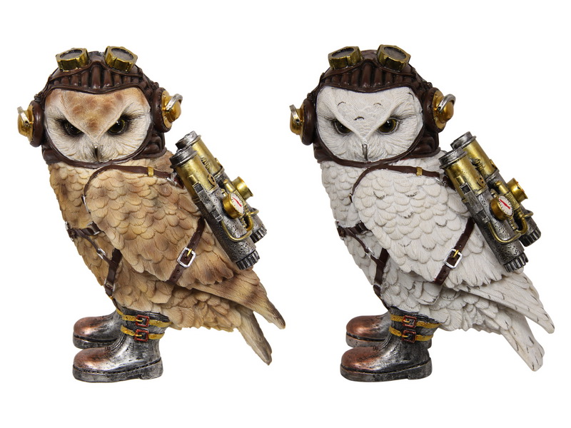 Steam Punk Owl with Jet Pack